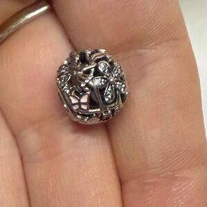 Pandora Fairy Floral Charm